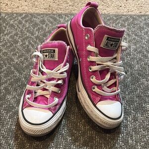 Converse Fuchsia All Star Low Tops